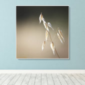 Vruchten van wilde haver canvas afdruk (Insitu (Houten vloer))