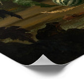 Vruchten, vissen, nesten - Poster met een fijne st (Hoek)