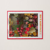 Vruchten Vitaminen Legpuzzel (Horizontaal)