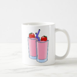 Vruchten Vrucht Smoothie Aardbei Koffiemok