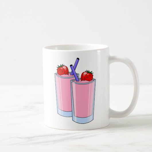 Vruchten Vrucht Smoothie Aardbei Koffiemok (Rechts)