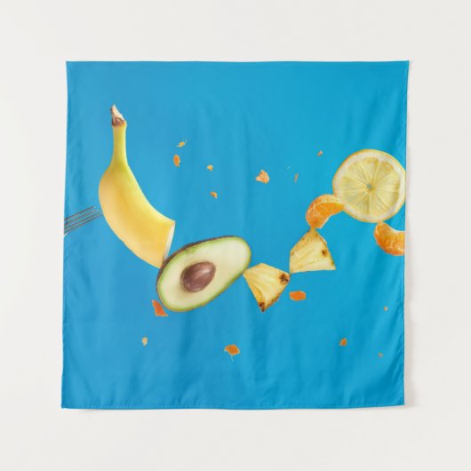  vruchten wandkleed (Voorkant (horizontaal))