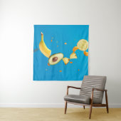  vruchten wandkleed (In Situ (horizontaal))