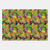 Vruchtenbeoordeling en Paars Inpakpapier Vel (Voorkant 3)