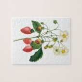 vruchtenbessen Voedingsaardbeien door Redoute Legpuzzel (Horizontaal)