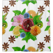 Vruchtenbiet. Douchegordijn (Voorkant)