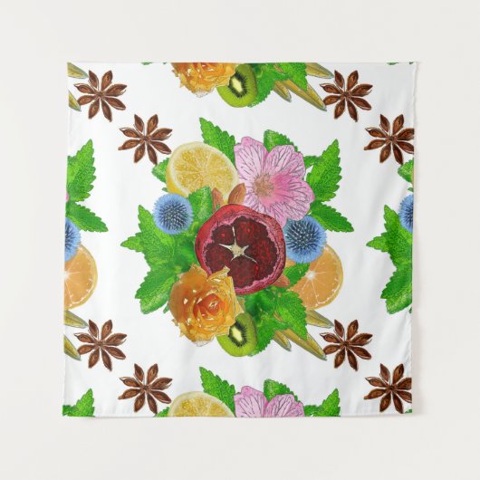 Vruchtenbiet. Wandkleed (Voorkant (horizontaal))