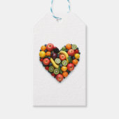 Vruchtenhart Cadeaulabel (Voorkant)