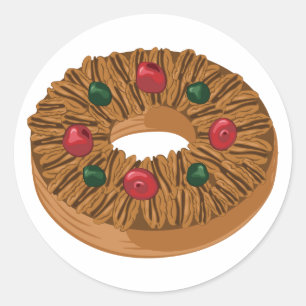 Vruchtenkool Ronde Sticker
