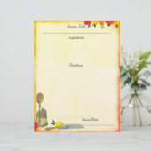 vruchtenmoes recept letterhead (Staand voorkant)