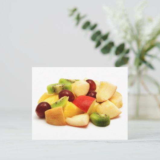 Vruchtensalade Briefkaart (Staand voorkant)