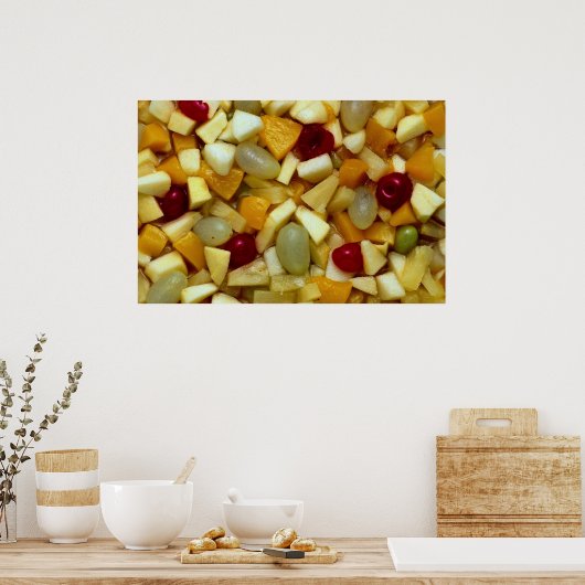 Vruchtensalade Poster (Keuken)
