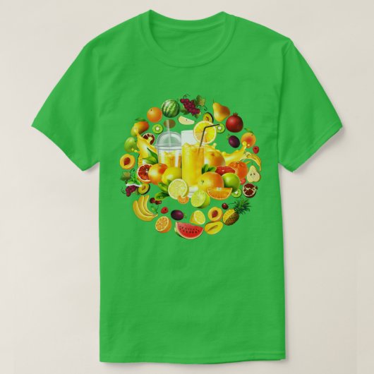vruchtensap t-shirt (Design voorkant)
