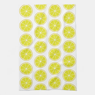 Vruchtensliezen met lemon-stijl theedoek
