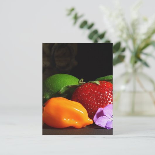 vruchtenstilleven briefkaart (Staand voorkant)