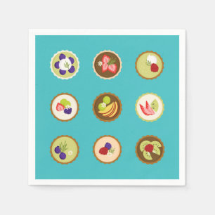 vruchtentaart servet