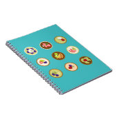 Vruchtentaarten Notitieboek (Rechterzijde)