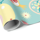 Vruchtentextuur Cadeaupapier (Rol Hoek)