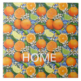 Vruchtenthema Tegeltje