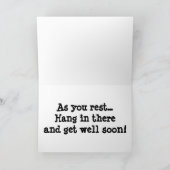 "Vruchtenvleermuizen" Wenskaart Beterschap Kaart (Binnen)