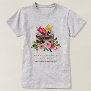 VRUCHTENVLOEISKAPITEIN PATISSERIE CUPCAKE BAKERY C T-SHIRT