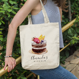 VRUCHTENVLOEISKAPITEIN PATISSERIE CUPCAKE BAKERY C TOTE BAG