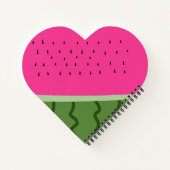 Vruchtenwatermeloen Notitieboek (Achterkant)