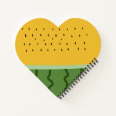 Vruchtenwatermeloen Notitieboek (Achterkant)