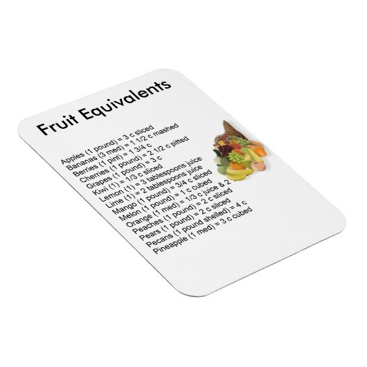 Vruchtequivalent Magnet Magneet (Rechterzijde)