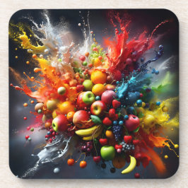 Vruchtexplosie Bier Onderzetter