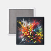 Vruchtexplosie Magneet (Voorkant / Achterkant)