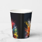 Vruchtexplosie Papieren Bekers (Rechts)