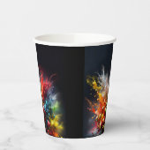 Vruchtexplosie Papieren Bekers (Links)