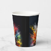 Vruchtexplosie Papieren Bekers (Rechts)