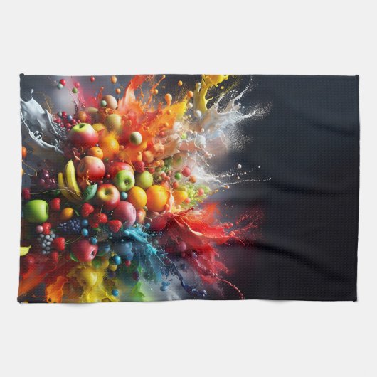 Vruchtexplosie Theedoek (Horizontaal)