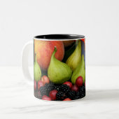 Vruchtfiguren Zwarte bessen Perzische Mok (Voorkant links)