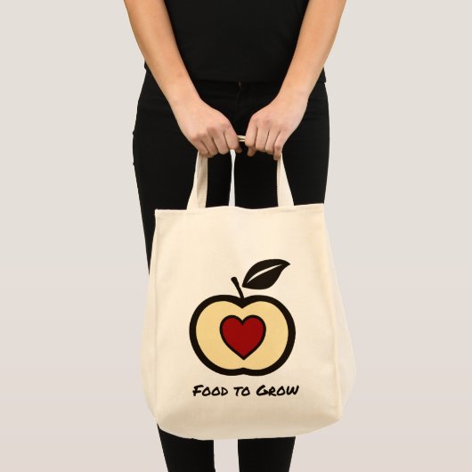 Vruchthandel in voedsel om Logo te verbouwen, budg Tote Bag (Voorkant (product))