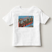 Vruchthoogten, Utah - grote lettertjes Kinder Shirts (Voorkant)