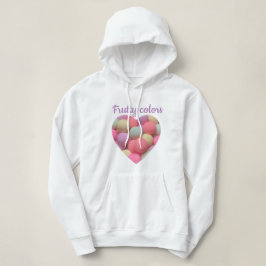 Vruchtige kleuren hoodie