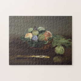 Vruchtkorf van Edouard Manet Legpuzzel