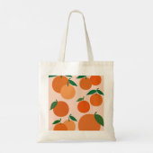 Vruchtmarkt Druk Sinaasappel fruitkunstdecor af Tote Bag (Achterkant)