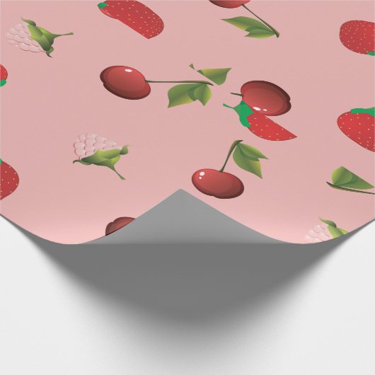 Vruchtmengpapier Cadeaupapier (Hoek)