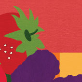 Vruchtmoerasbessen blanco Kaart