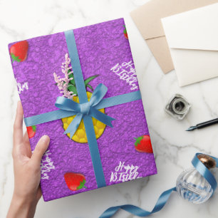 Vruchtpakpapier Cadeaupapier