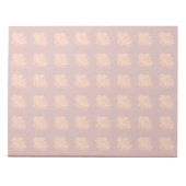 Vruchtpatronen Bloed Sinaasappel Notitieblok (Voorkant)