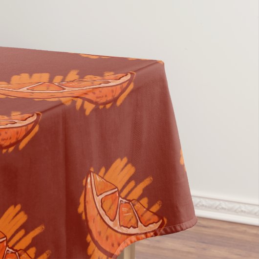 Vruchtpatronen Bloed Sinaasappel Tafelkleed (Voorbeeld)