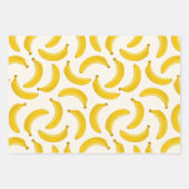 Vruchtpatronen, kersen, bananen en Limoen Inpakpapier Vel (Voorkant 2)