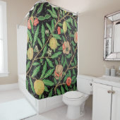 Vruchtpatroon (1862) van William Morris Douchegordijn (In situ)