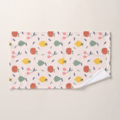 Vruchtpatroon bevestigen bad handdoek (Handdoek)