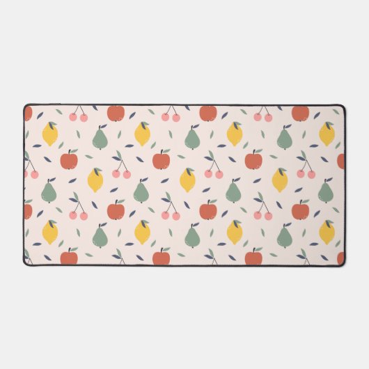Vruchtpatroon bevestigen bureaumat (Voorkant)